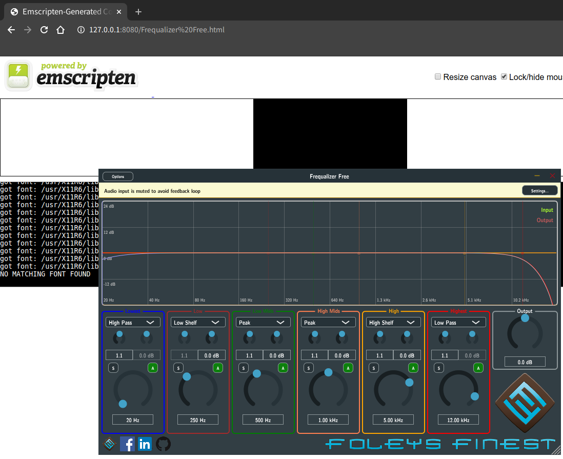 Frequalizer Free screenshot
